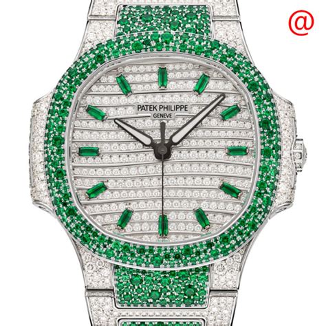 Patek Philippe Nautilus Haute Joaillerie Automatic Emeralds